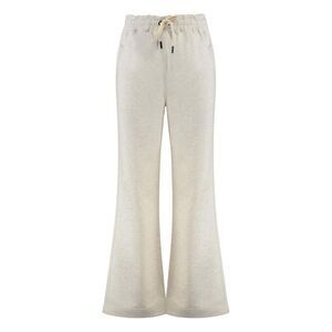 MONCLER GRENOBLE Women's Drawstring Wide Leg Sweatpants Women GREY